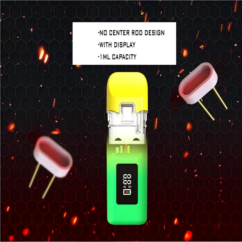 ODM OEM Postless Design 1ml CBD Vape|For Broad-Spectrum Oil
