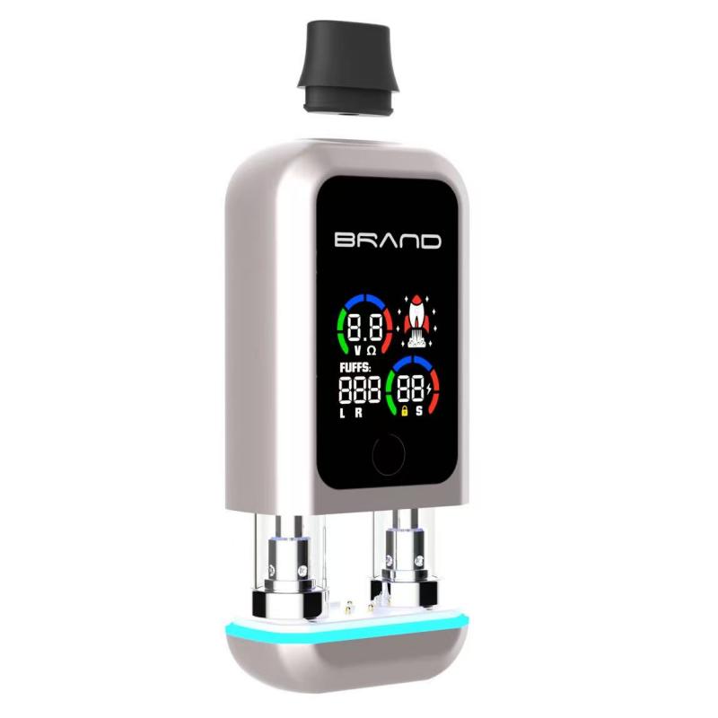 2025 new design Discreet 510 Vape Battery Dual cartridge CBD battery