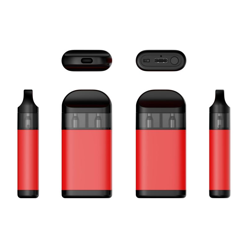 SS316 post dual chamber 2 ml cbd vape